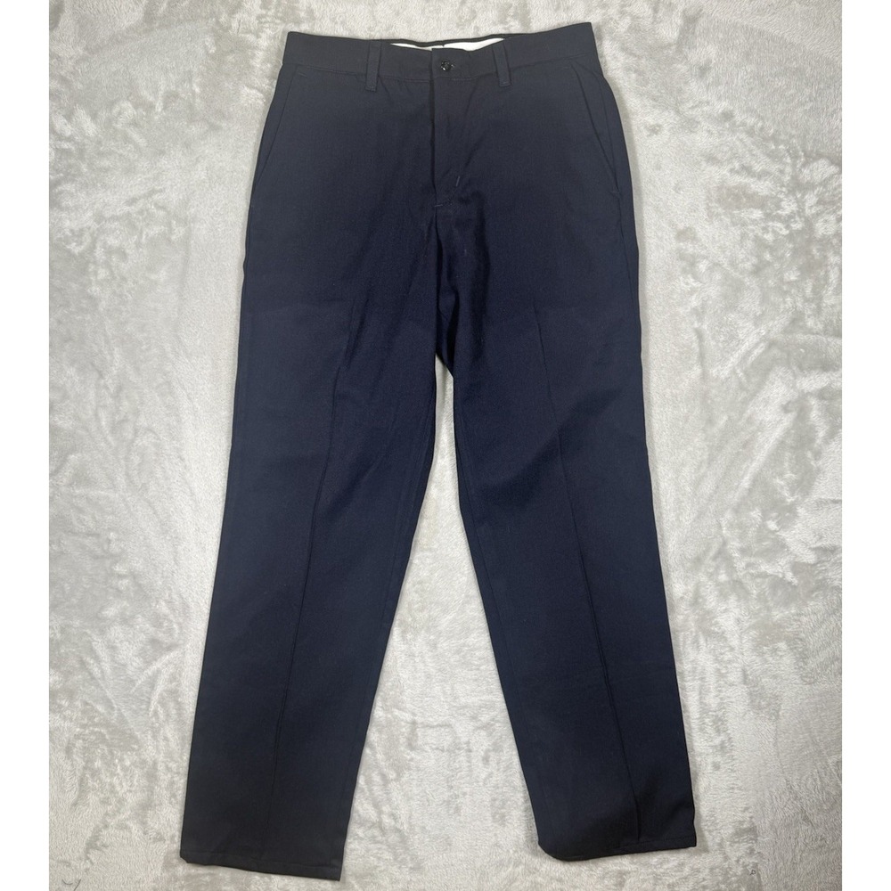 Bulwark FR Pants Mens 30x37 Blue Flame Resistant Straight Leg Work Uniform